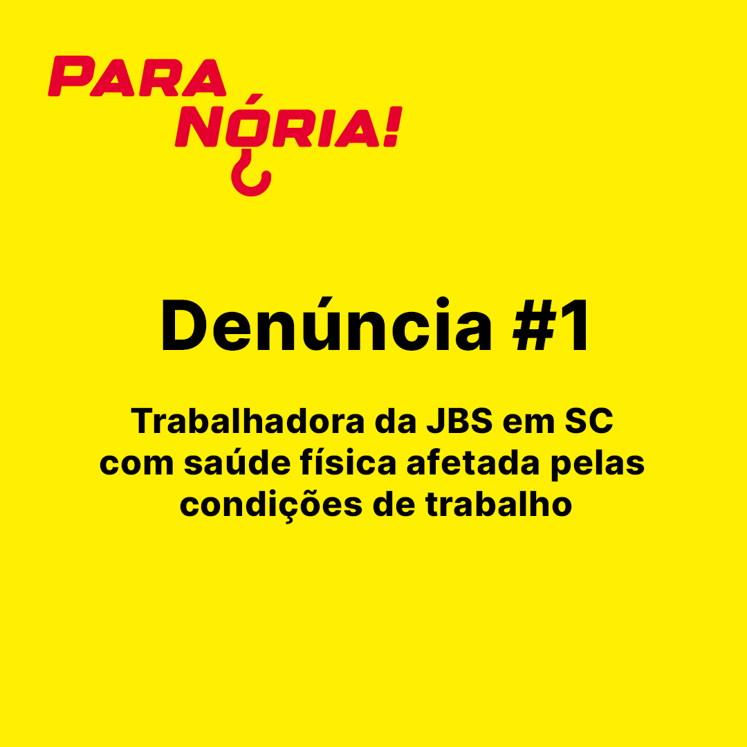 Denúncia #1 - Bursite e tendinopatia